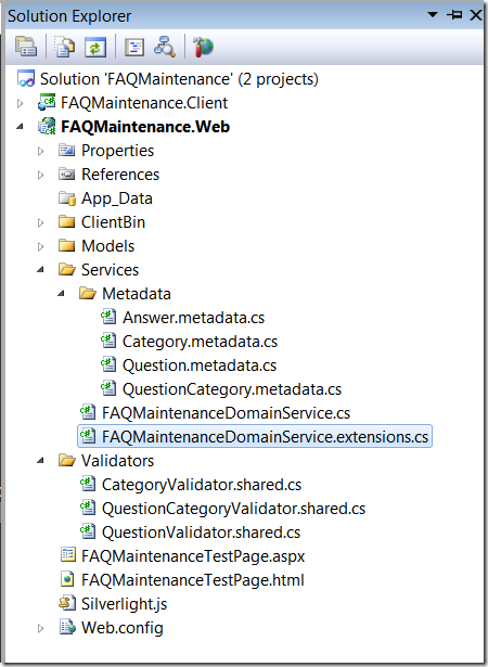 Server Solution Structure