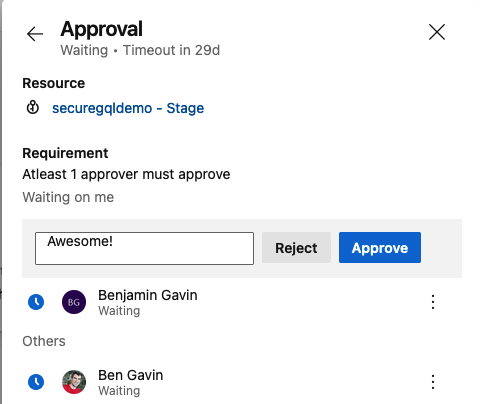 DevOps - Pipelines - Build Summary - Approve Stage