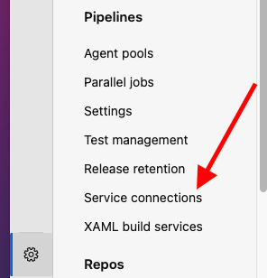 DevOps - Pipelines - Service Connections